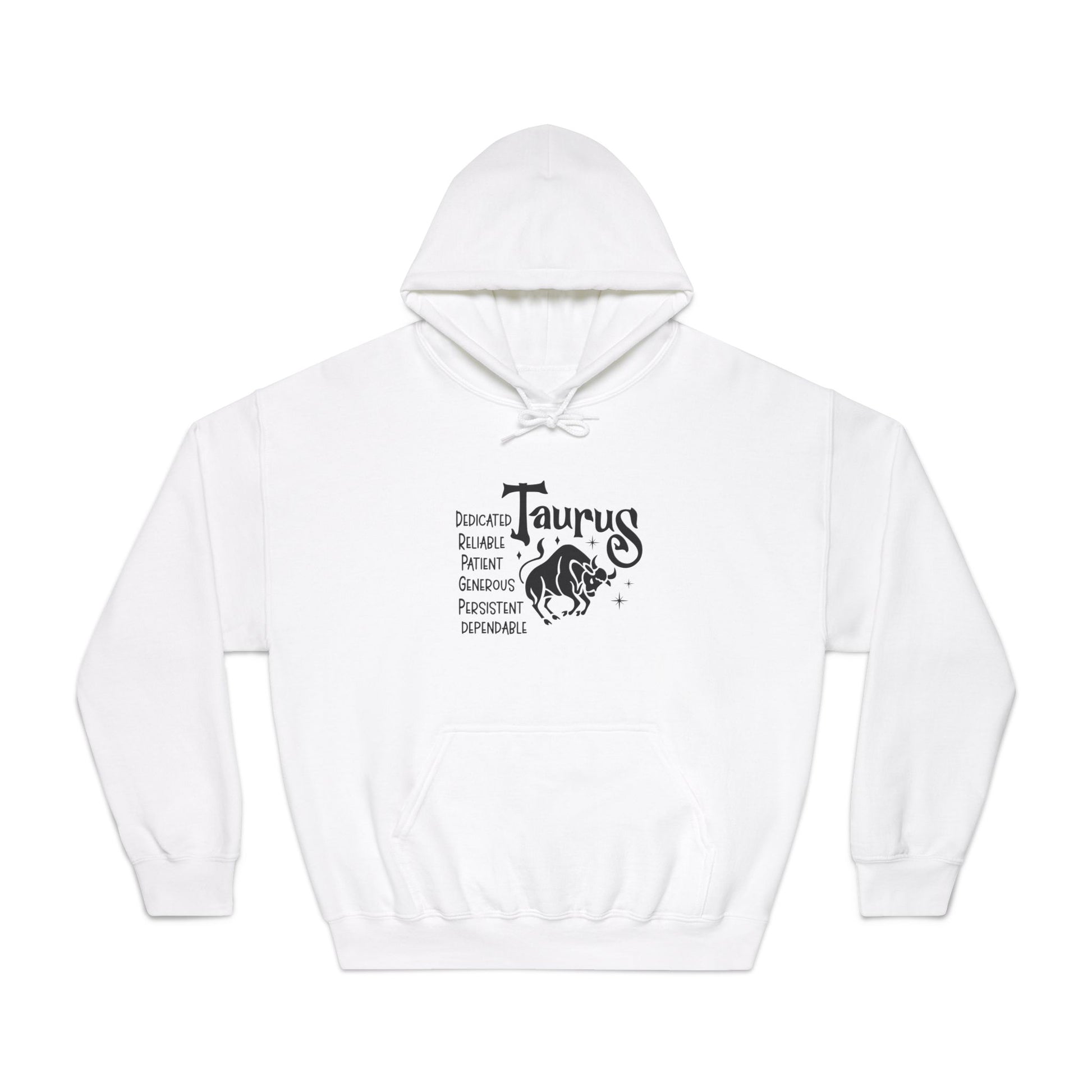 Taurus Zodiac Hoodie, Astrology Sweatshirt for Taurus, Personalized Gift for Her, Birthday, Horoscope Apparel, Celestial Fashion